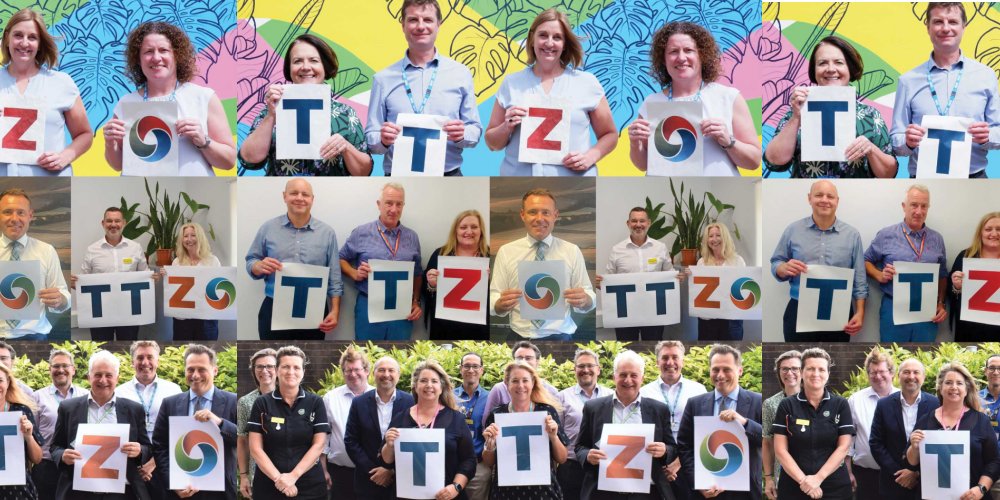 Staff Collage presenting TTZ